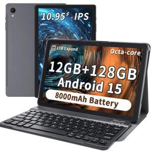 파이탄리 WIFI6 10.95인치 안드로이드 15 태블릿 12GB+128GB 8000mAh 유니스코 T606 옥타 코어 듀얼 스피커