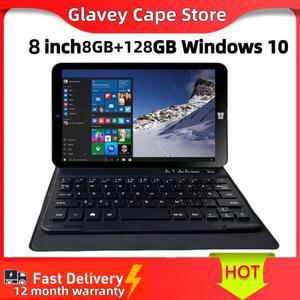 8인치 8GB 램 128GB 롬 64비트 TC1 윈도우 10 태블릿 PC 1920x1200 픽셀 IPS 화면 듀얼 카메라 WIFI 쿼드
