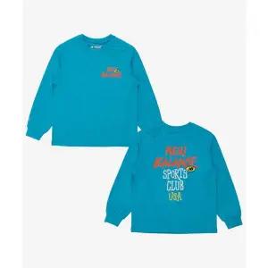 NEWBALANCEKIDS Spotlight Hot Summer_아동 로고 포인트 긴팔 래쉬가드 티셔츠 NK9RG3973U50