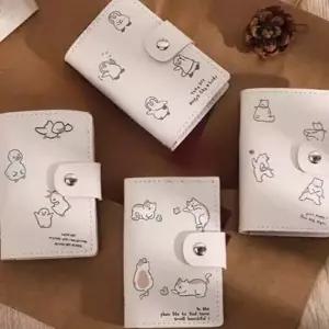 귀여운 카드지갑 캐릭터 학생 포카지갑 대용량 카드홀더