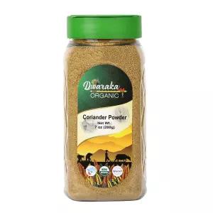 드워라카 고수 가루 7온스 비 GMO 천연