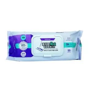 BTM 캐치맙 물걸레청소포 37x21cm 25매 대형캡형 행주 물걸레 (W96052A)