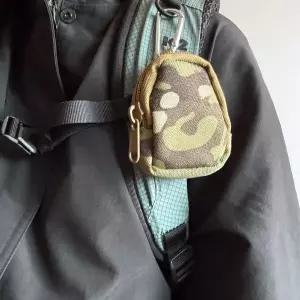 [하프클럽/]백팩 이어폰 파우치키링 밀리터리
