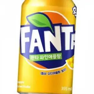 TBZ 코카콜라 환타 355ml 파인애플 캔 X 12개