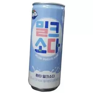 WL 코카콜라 환타 밀크소다 250ml 캔 1개