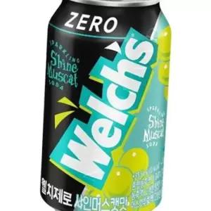 농심)웰치스샤인머스캣제로(355ml/24개입)