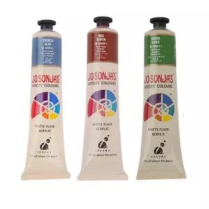 조소냐 아티스트 아크릴물감 75ml 시리즈 2 K화 전문가용 아크릭 고급 낱개 아크 릴화