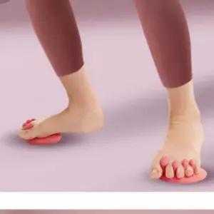 30대여성 발가락 교정기 다리 라인 스트레칭 도구 하체 근력 강화 훈련