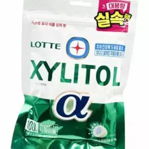 롯데 자일리톨 알파 오리지날 195g X 2개