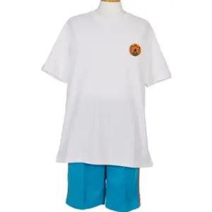 교복몰 오렌지라인 체육복 하복 세트 (성호중) 생활복