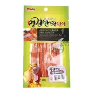 강아지 연어 슬라이스 70g 반려견 육포 영양 간식 반려견육포간식 (WDC8DFA)