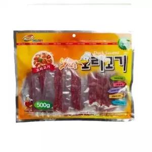 강아지 사시미 육포 오리슬라이스 (500g) 3개 간식 (W0C7EF1)