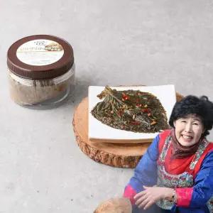 이조전통식품 밥반찬 된장 깻잎 장아찌 500g