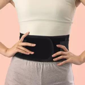 무선 온열 찜질기 허리 배 복부 보온 복대 벨트