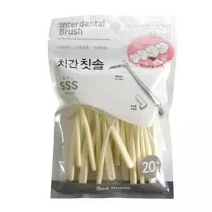 치간치솔 치간칫솔 B앤드하우스830 L타입20P위생덮개