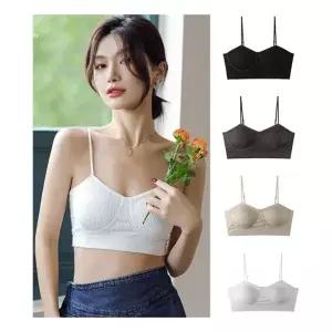키밍 데일리 골지 브라탑 스포츠브라 편안한 속옷