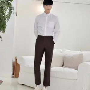 교복몰 스판 사계절 밤색 교복바지(남자) 교복 학생복