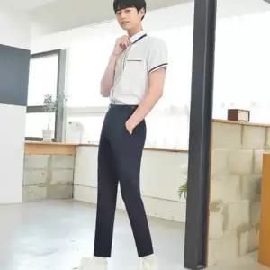 교복몰 (허리조절)하복 네이비 교복바지(남자) 교복
