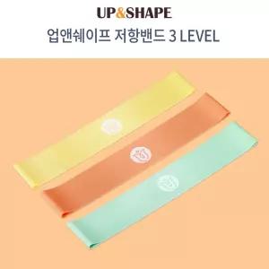 저항 밴드 홈피트니-스 3종 세트 레이닝 라텍스 근력 근력운동