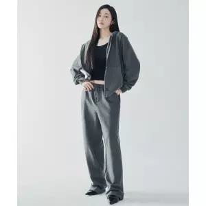 [LEE] 다이드 라벨 스 팬츠 피그먼트 챠콜 LE2503PT22PO 981064
