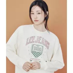 [LEE] 우먼 유니브 그래픽 맨투맨 크림 LE2503CR62CM 980738