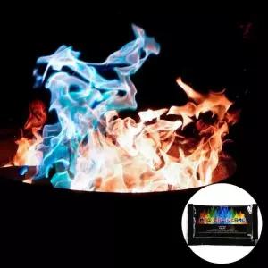 고품질 불멍 오로라 캠핑 캠프파이어 매직파이어 색깔불 30g 색깔불 (WBAFE10)