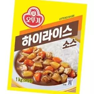 오뚜기 하이라이스소스 1kg X 2개