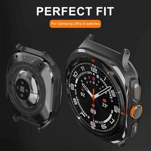 삼성 갤럭시 워치 8 40/44mm 8 클래식 46mm 시계줄 스트랩 커넥터 팔찌 스테인레스 스틸 케이스 워치 8용 1