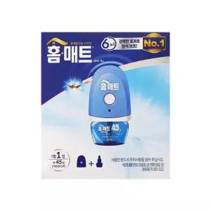 홈매트 리퀴드 블루 플러그형훈증기+리필45입