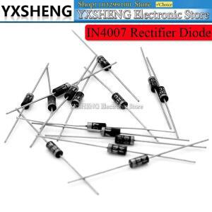 50PCS 1N4007 1A 1000V DO-41 0  정류기 다이오드