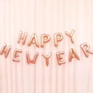 해피뉴이어 로즈골드 HappyNewYear 새해 신년 가랜드 (WD91CE0)