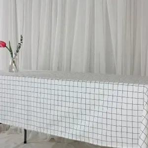 식탁보 방수식탁보 방수테이블보 4인 6인용 테이블덮개 테이블깔개 (W7EC40F)