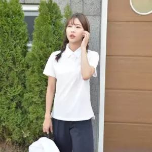 교복몰 (빅사이즈) 쿨론 화이트 여자 카라티 교복