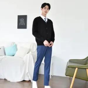 교복몰 (허리조절)사계절 진청색 교복바지(남자) 교복