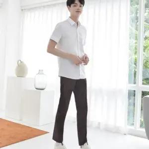 교복몰 (하복) 스판 브라운 교복바지(남자) 교복 학생
