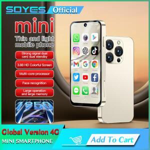 SOYES XS19 Pro 4GB RAM 64GB ROM 안드로이드 12.0 스마트폰 1950mAh 페이스 ID 4G LTE Type-C OTG 3.88''