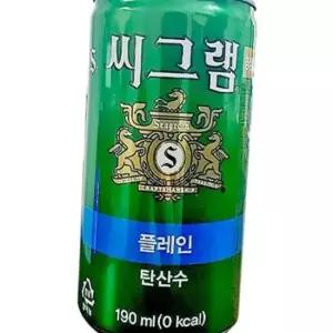 씨그램 플레인 190mlx30캔