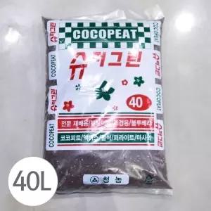 청농 수퍼그린 40L 분갈이 흙 청농 수퍼그린 40L 분갈이 흙 화분 원예 장식