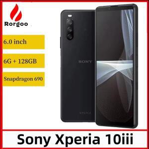 Sony Xperia 10iii 10 iii 5G 듀얼/1Sim XQ-BT52 일본어 6.0