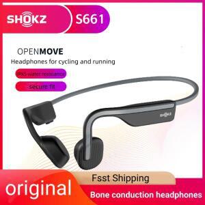 기존 SHOKZ OpenMove S661 골전도 이어폰 IP55 방수 무선 헤드셋 Bluetooth 5.1 스포츠 이어 버드 오픈 이