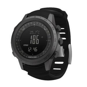NORTH EDGE DESERT 남성용 스마트 시계 고도계 기압계 나침반 군대 Smartwatch 수영 러닝 시계 방수 50m