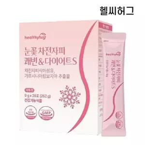 헬씨허그 눈꽃 차전자피쾌변& 다이어트S 9g x28포