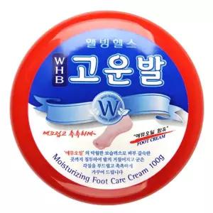 웰빙헬스 WHB 고운발 에뮤오일 크림 100g 각질관리