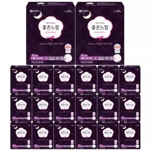 좋은느낌 수퍼롱 맥시슬림 오버나이트 4개입 x20팩