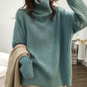 왕목티 터틀넥 바람 막아주는 겨울 기본 상의