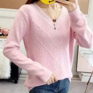 F13668/3컬러/깔끔한 포근V넥 니트티셔츠/스웨터
