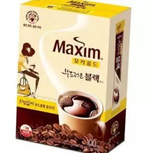 동서 맥심 부드러운 블랙믹스 모카골드 100T 커피