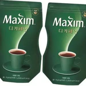 맥심 디카페인 커피 리필 170g x 2개