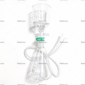 500ml,24/40, 흡입 여과 장치, 150ml Buchner 깔때기, 실험실 유리 제품 키트