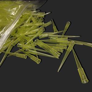 1000Pcs 200ul 실험실 피펫 팁 마이크로 일회용 플라스틱 장비
